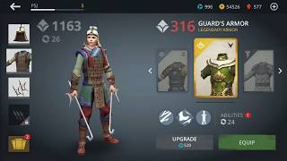 Shadow Fighter 3  gamer's Basic tips and tricks for the Equipment (iOS, Android) screenshot 2