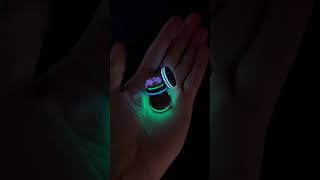 Black Badger Glowing Lume Rings