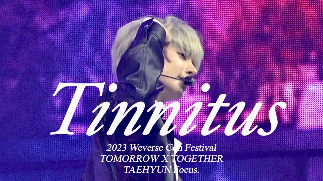 [4K] 230610 Weverse Con Festival 투모로우바이투게더(TXT) 'Tinnitus(돌멩이가 되고 싶어)' 태현 직캠 TAEHYUN Focus Cam