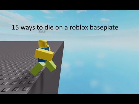 15 Ways To Die On A Roblox Baseplate - aerostepping emote earrape arsenal roblox now on soundcloud