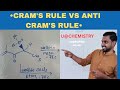 CRAM'S RULE VS ANTI CRAM'S RULE WITH SOLVED QUESTION. REAGENTS L-6 | FOR CSIR NET | GATE |