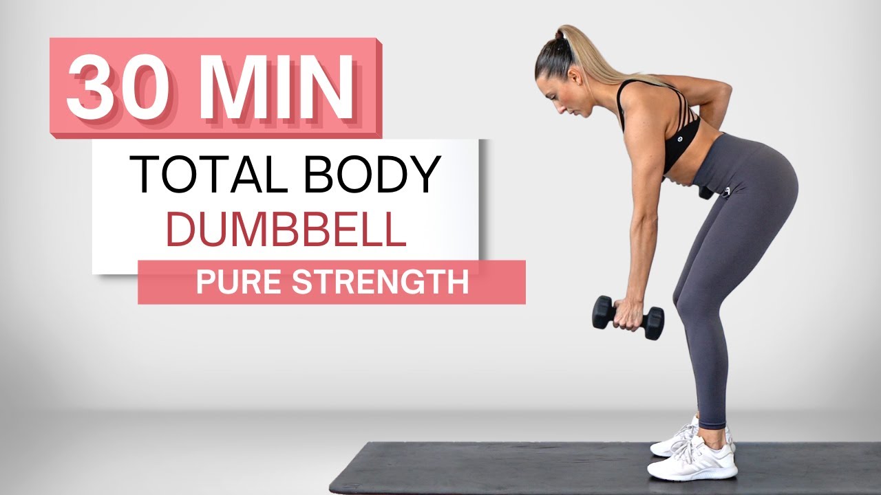 30 min Total Body Dumbbell Workout| Sculpt and Strengthen