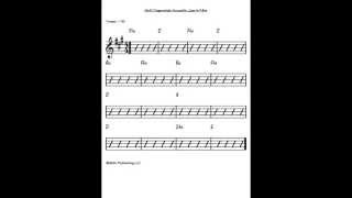 Soft Fingerstyle Acoustic Jam in F#m 76bpm {w/charts} -The Best Backing Tracks Anywhere!