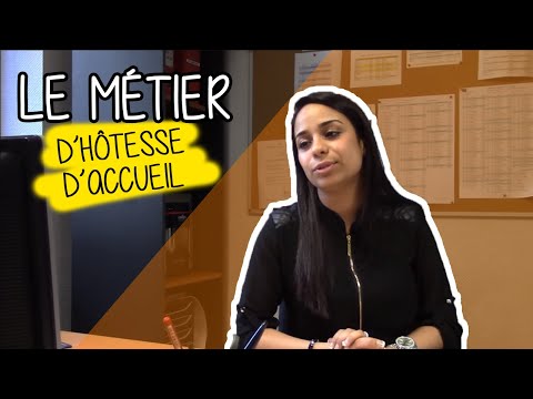 Le métier d'hôtesse d'accueil