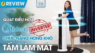 Quạt điều hòa Midea: 24 mức độ gió, bảng điều khiển cảm ứng (AC120-18AR) • Điện máy XANH