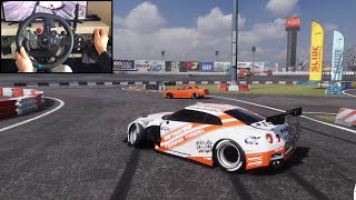 NISSAN GTR CarX Drift Racing Online - Logitech g29 gameplay screenshot 4
