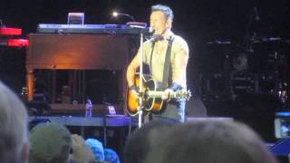 THUNDER ROAD Acoustic Bruce Springsteen Live in Concert Houston TX May 6, 2014