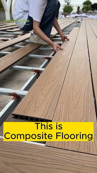 Wood Plastic Composite Decking:Build the nice looking Floor #compositedecking #wpcfloor #bestoo