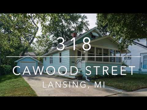 318 Cawood St, Lansing, MI home video tour