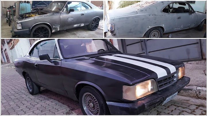 Reforma do opala | opala com aro 20 | #opala | #turbo | Consumo opala 6cc