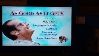 Opening To As Good As It Gets 1998 DVD (Side B)