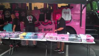 Pink Heals Tour showing how well we work together.