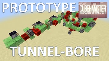 Prototype: Automatic Tunnel Bore Machine in Minecraft