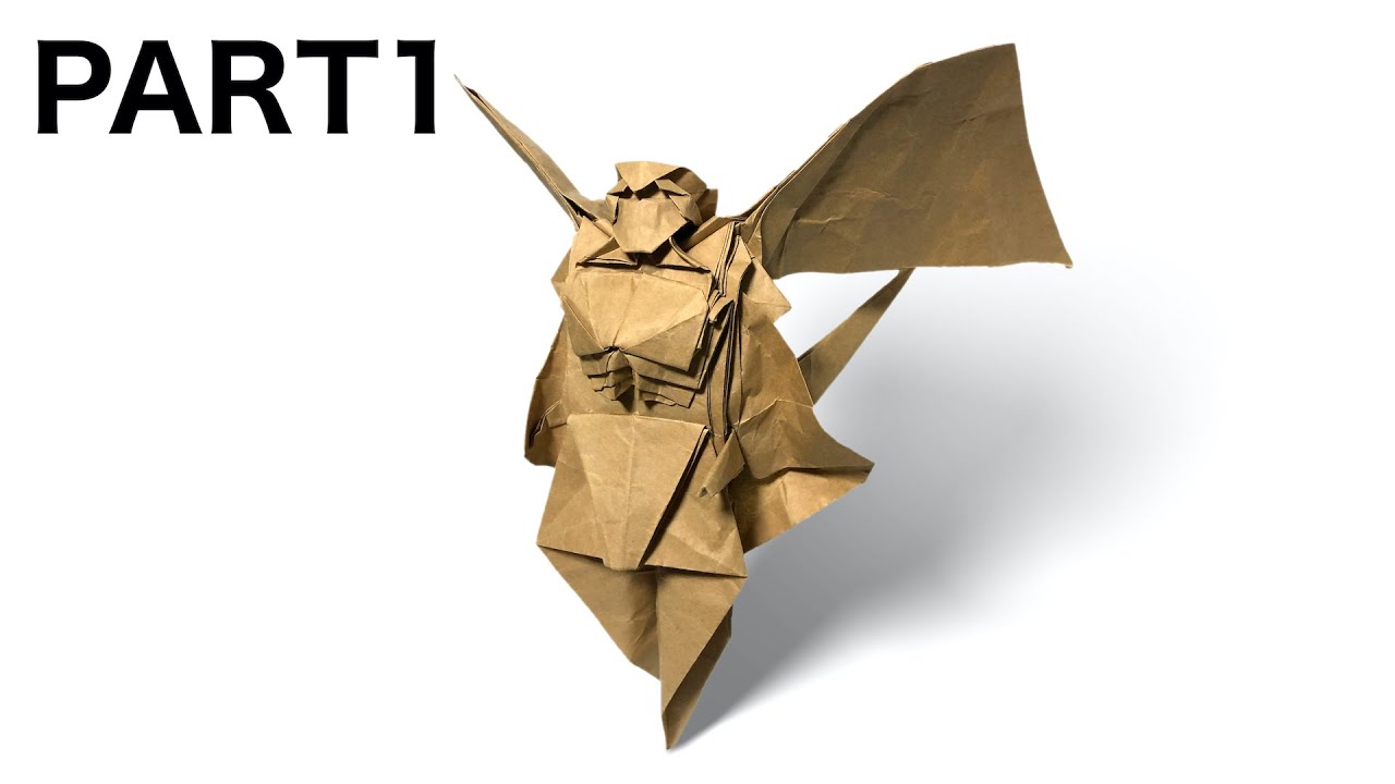 折り紙】大天使ミカエル① Origami Archangel Michael PART1 - YouTube