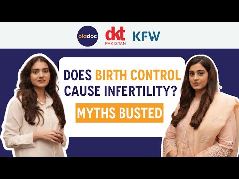 Kya Birth Control Pills Se Banjhpan Hota Hai? - Birth Control Myths | DKT Pakistan & KfW Webinar - video from Oladoc