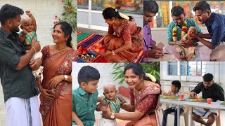 Download Lagu குட்டிதங்கத்தின் மொட்டை \u0026 காதணி விழா!! I'm Really Surprised !!கிடா விருந்து  #umaslifestyle#function MP3