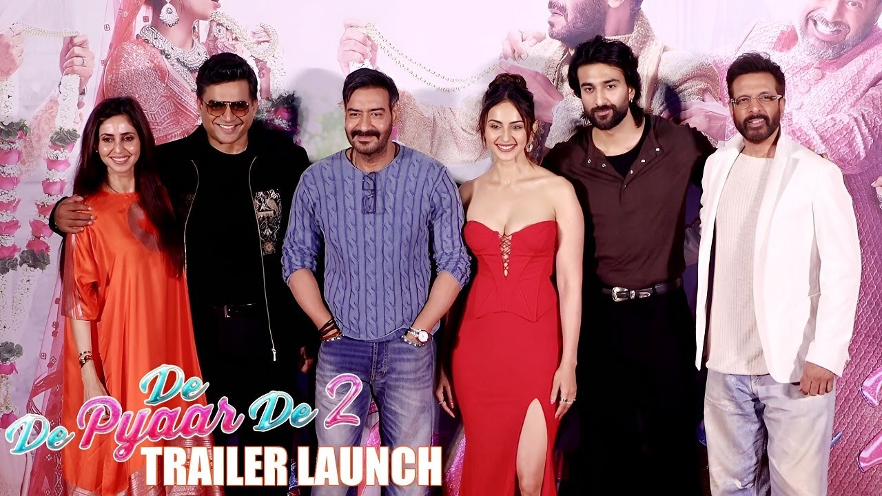 De De Pyaar De 2 Trailer Launch Event | Ajay Devgn, Rakul Preet Singh, R  Madhavan, Javed Jaffrey