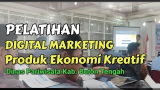 Mengikuti Pelatihan Digital Marketing UMKM Buton Tengah‼️Dinas Pariwisata Buton Tengah