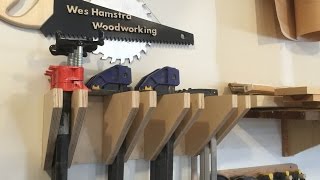 Today I decide to build a new clamp rack that would allow me to fit more clamps in the space I have for it. Please Subscribe to help 