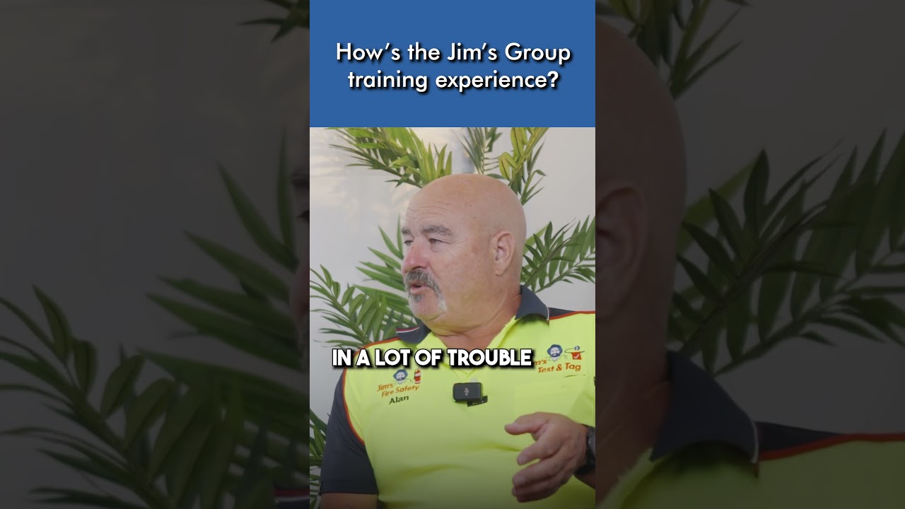 Jim's Group training review with Alan from Jim's Test & Tag