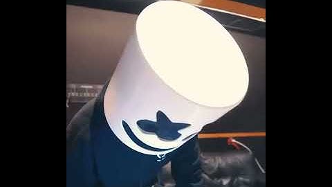Marshmello making a beats