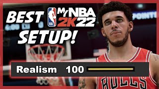 NBA 2K22 Best MyNBA Setup!