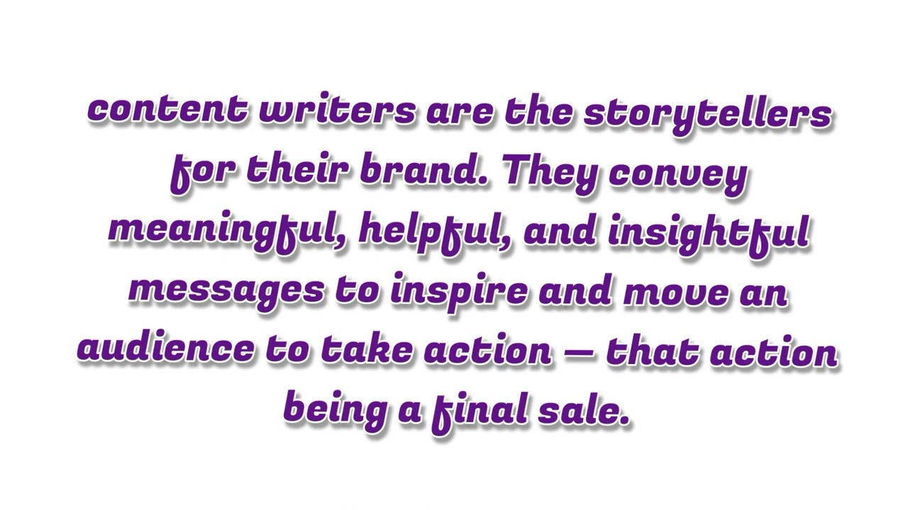 what is content writing?