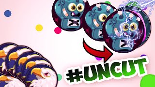 TRICK SPLIT GOES WRONG  INSANE AGARIO UNCUT GAMEPLAY (Agar.io). GIVEAWAY WINNER