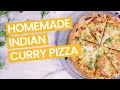 Homemade Indian Curry Pizza