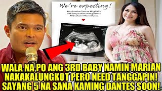 Dingdong Dantes Nagsalita na sa Pagkawala ng 3rd Baby nila ni Marian Rivera!