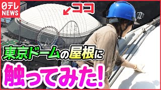 【やってみた】東京ドーム秘密エリアへ潜入!屋根にタッチ!「立ち入り禁止のその先」