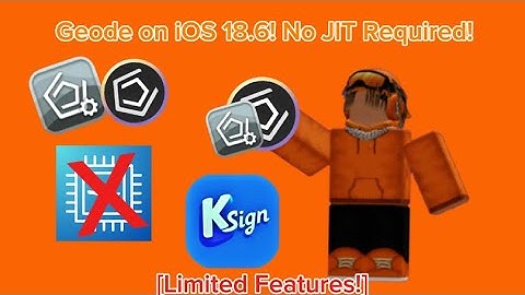 [🔧] How To Get Geode with no JIT! [No PC]