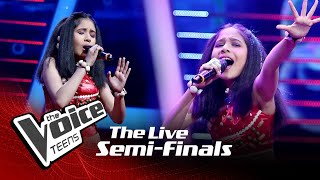 Ishitha Premnath | How Far I'll go | The Live Semi Finals | The Voice Teens Sri Lanka