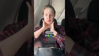 Макияж в самолете #grwm #makeuptutorial #vlog #обзор