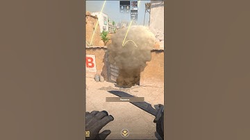 Лучший раскид всего Б сайта с одной позиции на карте Dust2 CS2! #cs #csgo #cs2 #counterstrike #кс2