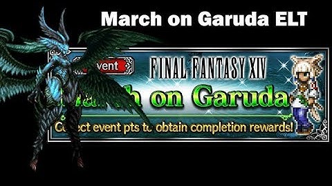 Brave Exvius - March on Garuda ELT farming with TMR Team