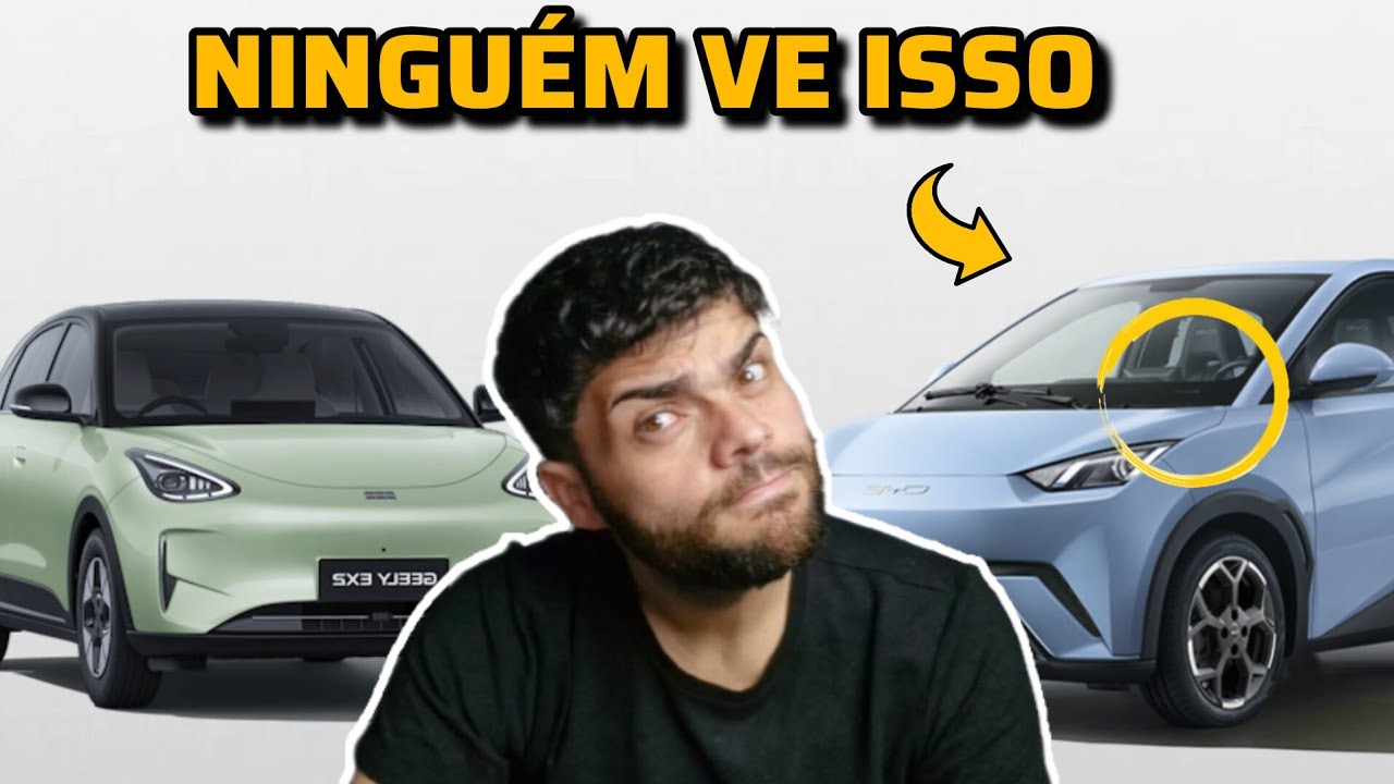Geely EX2 vs BYD Dolphin Mini - Qual EU COMPRARIA hoje