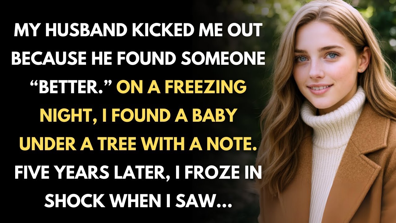 On A Freezing Night, I Found A Baby Under A Tree With A Note—And Five Years Later…
