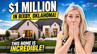 What $1 Million Buys You in Bixby Oklahoma | Luxury Home Tour