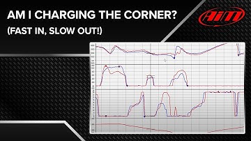 AiM Race Studio Analysis - Charging The Corner (Fast In - Slow Out!)