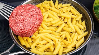 Everyone asks me for this recipe! Quick and Delicious! Easy Pasta and Ground Beef Recipe!