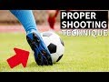 How To Shoot A Soccer Ball With Power And Accuracy From Far