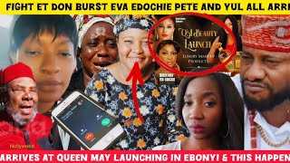 F!ght don bûrst‼️Eva Edochie Pete and Yul all arrives at Ebonyi at  Queen May launching & this happe Guide