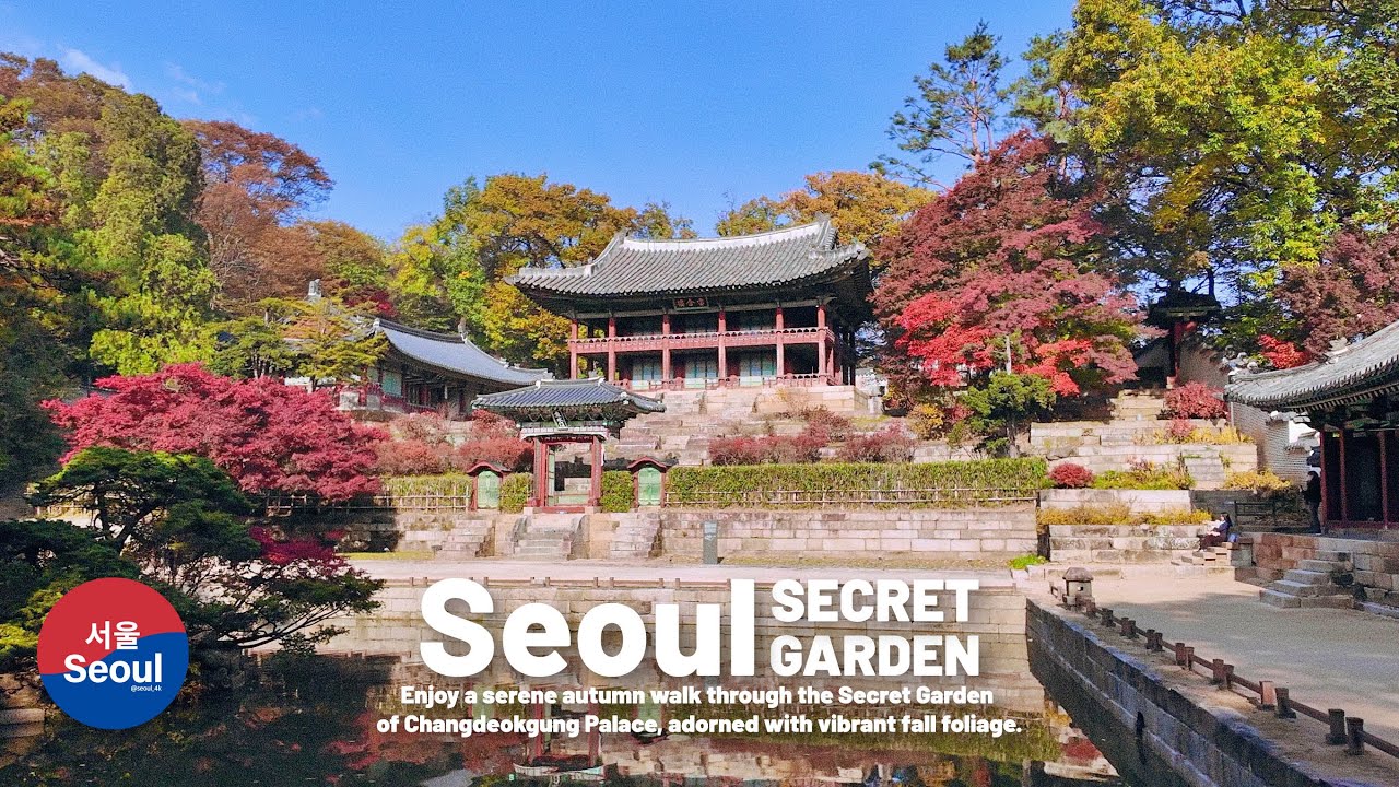 Autumn Walk in the Secret Garden of Changdeokgung Palace | Seoul, Korea