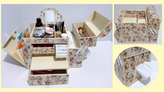 Hazlo tu mismo!! Tú propio organizador para maquillaje! #DIY #Makeup