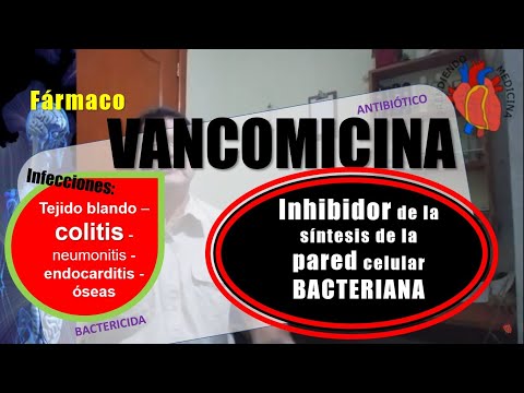 Video: ¿Qué clase de antibióticos es la vancomicina?