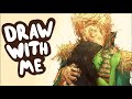 DRAW WITH ME 💚 Wicked for good🌾