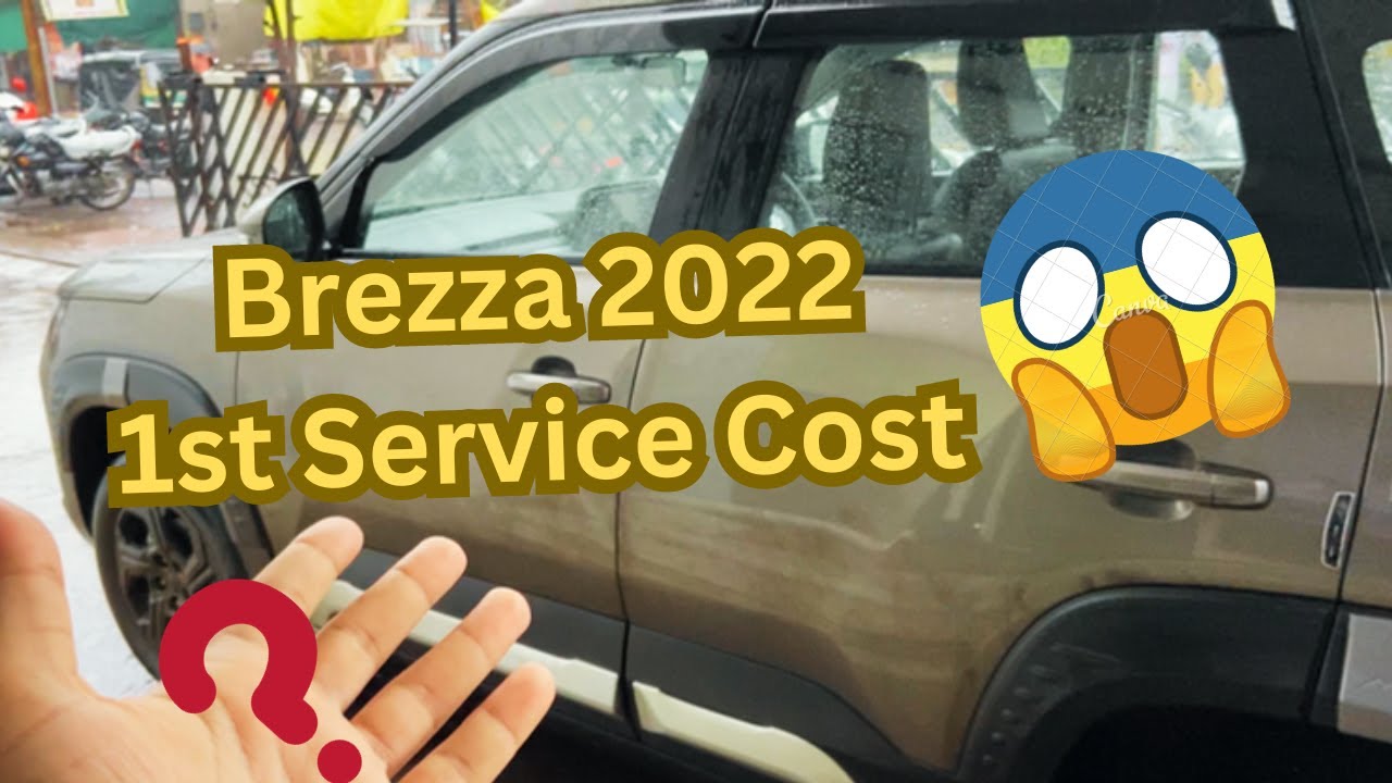 maruti-suzuki-brezza-2022-first-service-cost-and-service-experience