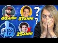 INDOVINA L' ETÀ vs LA MIA RAGAZZA!! - GUESS MY AGE (Youtube Ed)