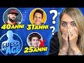 INDOVINA L' ET vs LA MIA RAGAZZA!! - GUESS MY AGE (Youtube Ed)